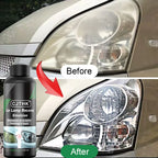 Revitalize Your Car's Headlights with Our Ultimate Headlight Restoration Polishing Kit - Scratch Remover & Cleaning Paste for Crystal Clear Visibility