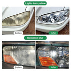 Revitalize Your Car's Headlights with Our Ultimate Headlight Restoration Polishing Kit - Scratch Remover & Cleaning Paste for Crystal Clear Visibility
