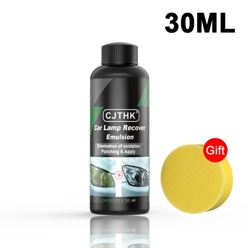 Revitalize Your Car's Headlights with Our Ultimate Headlight Restoration Polishing Kit - Scratch Remover & Cleaning Paste for Crystal Clear Visibility